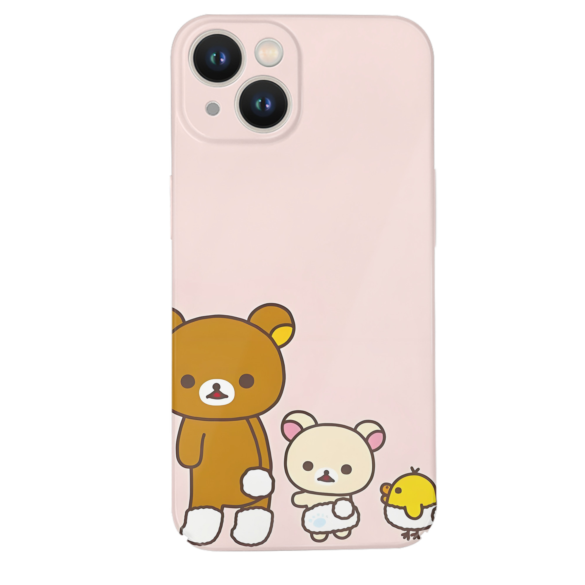 （画像用） リラックマ リラックマ キイロイトリ Rilakkuma Korilakkuma Kiiroitori 【iPhone 14シリーズ対応】ハードケース